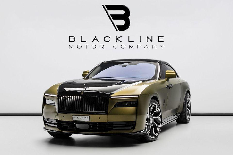 Rolls-Royce Spectre Coupe SUMMER STARTS NOW EXCLUSIVE DEAL BY BLACKLINE, Warranty, Very Low KMs, European Spec
