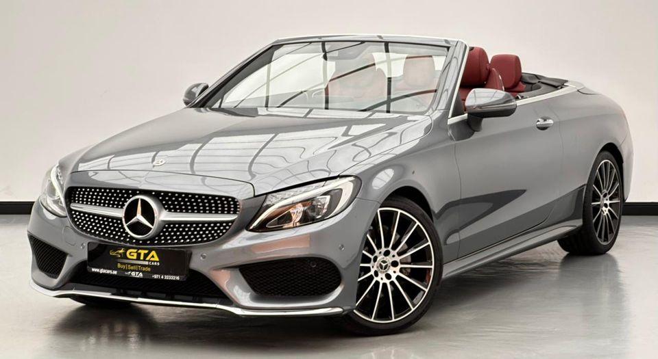 Mercedes Benz C 200 Coupe 2018 Mercedes-Benz C200 Cabriolet, 1 Year Unlimited KM Warranty, Full Service History, GCC