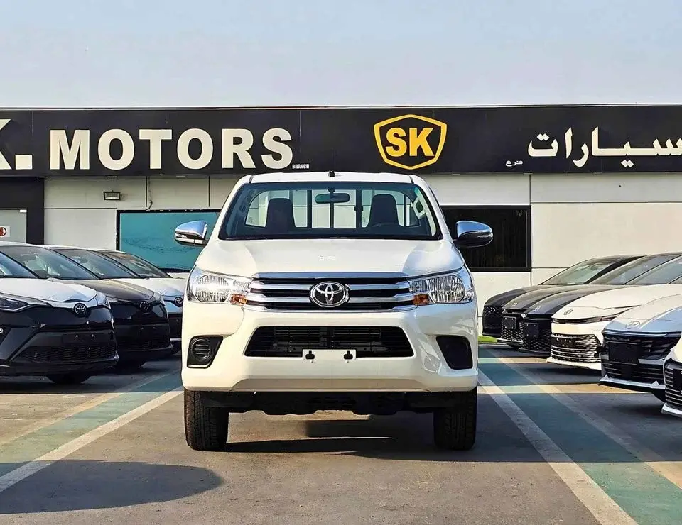 Toyota Hilux SINGLE CABIN BASIC / 5 + 2 HOOKS LONG BODY / 2.4L DIESEL M/T / PWR WINDOWS (CODE # DMSC)