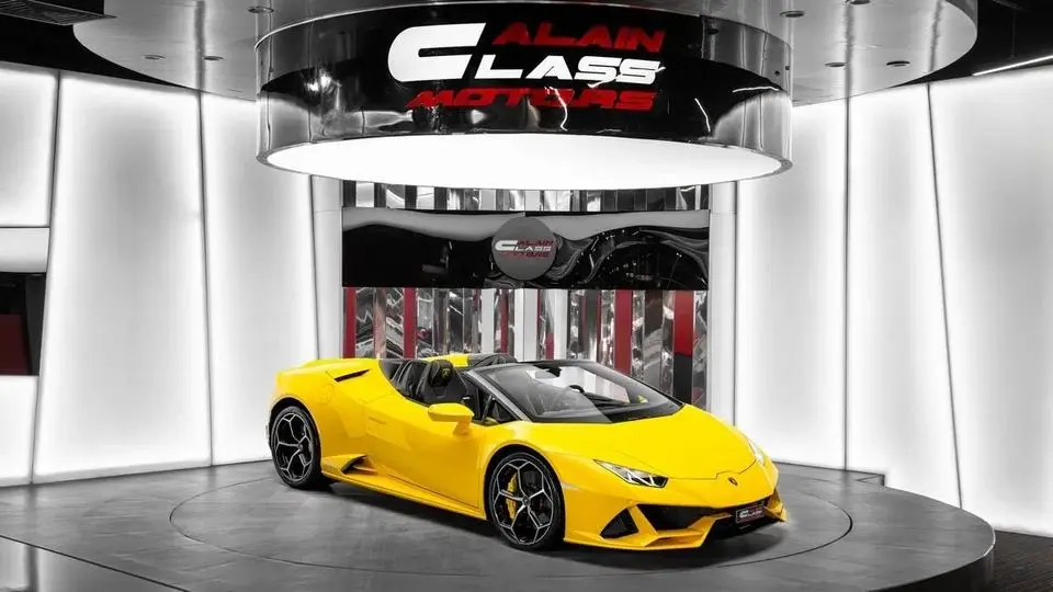 Lamborghini Huracan Evo Spyder - 2024 - GCC Specs - Under Warranty and Service Contract