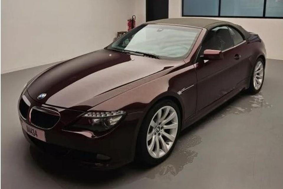 BMW 650i 650i V8 manual gear convertible