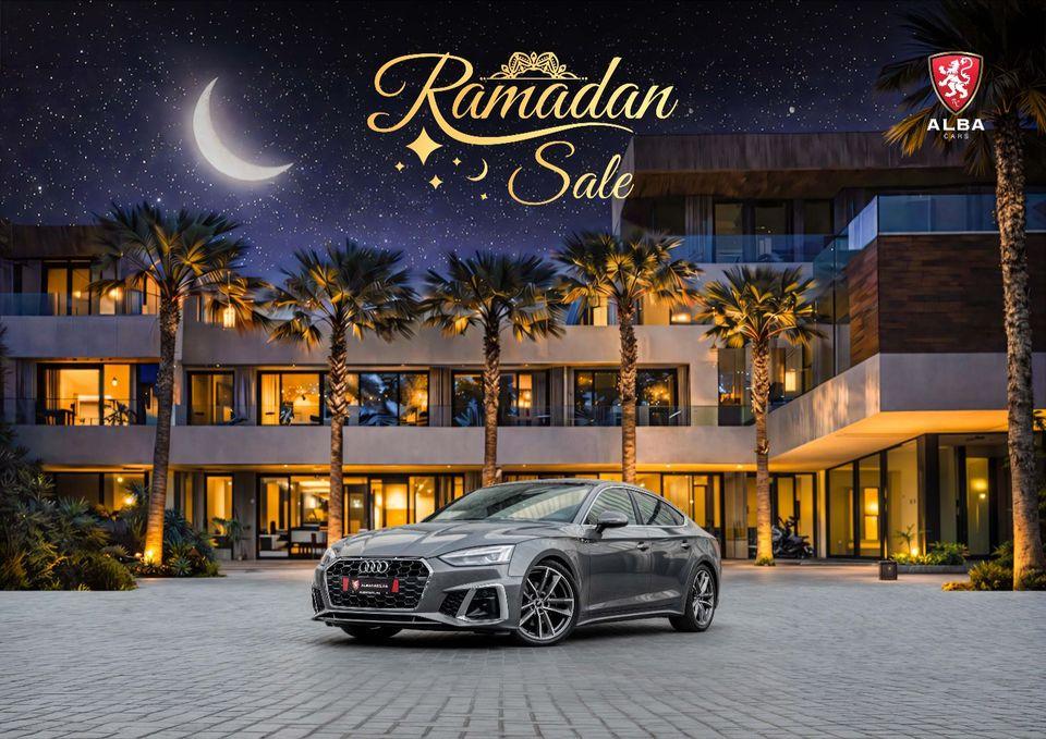 Audi A5 A5 S-Line 2,742 P.M 0% Downpayment Excellent Condition! Ramadan Offer!
