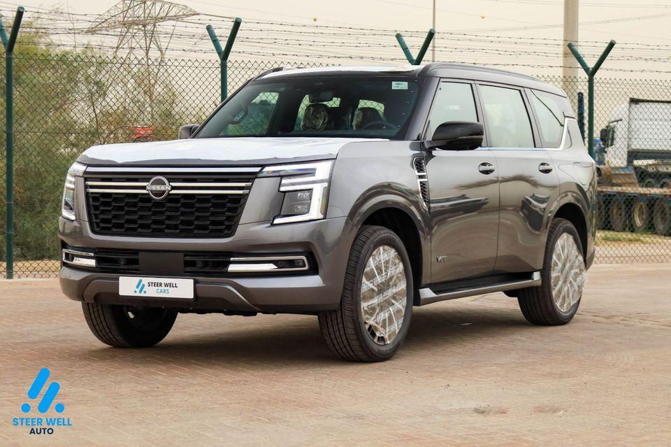 Nissan Patrol 2026 LE Platinum GCC 3.5L V6 AWD 9AT Red Interior Height Control