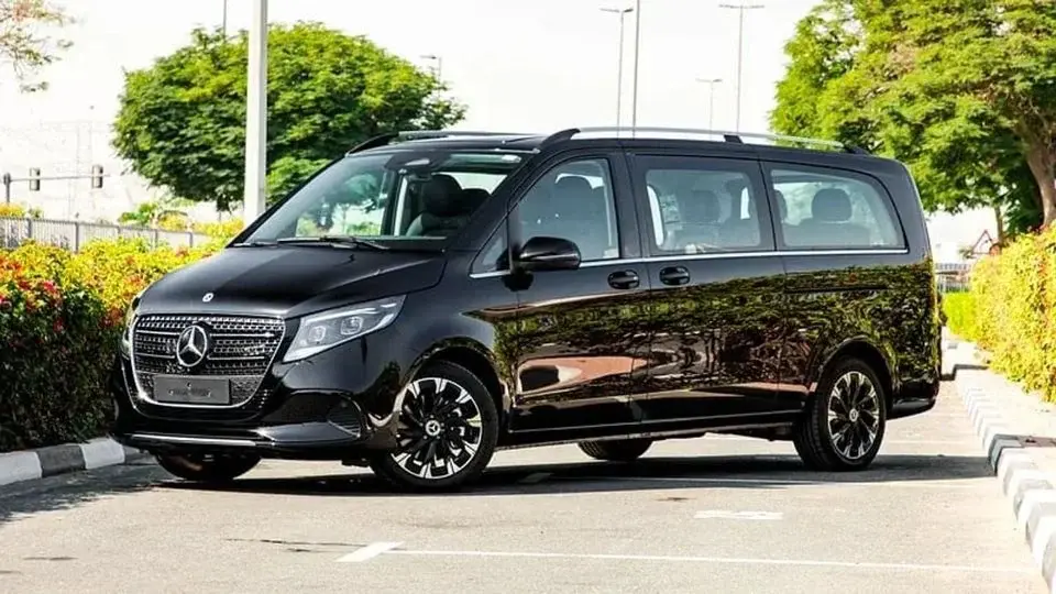 Mercedes-Benz V 300 Avantgarde Plus Extra Long 2025 GCC Specs with 2 Years Agency Warranty