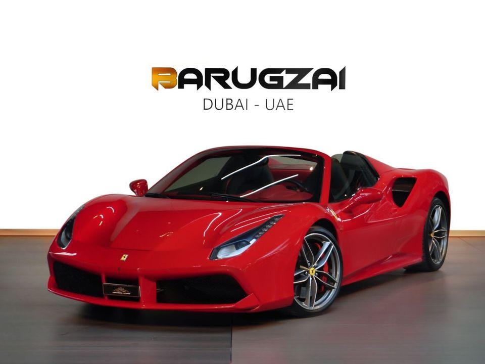 Ferrari 488 Spider Ferrari 488 Spider 661 HP GCC Spec Perfect Condition