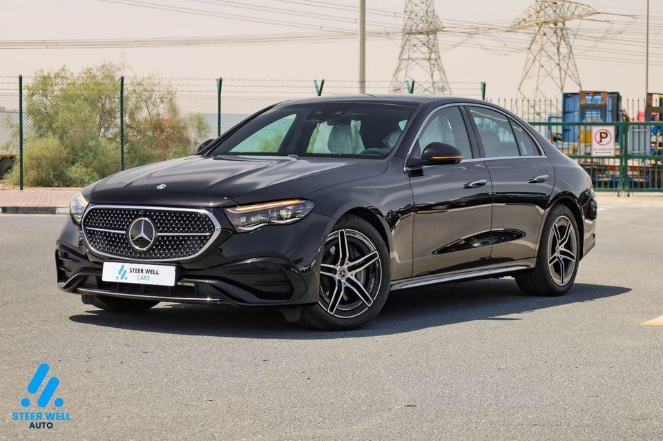 Mercedes-Benz E300 2025 AMG Line AWD (4MATIC) White Interior Korean Specs Contact Now