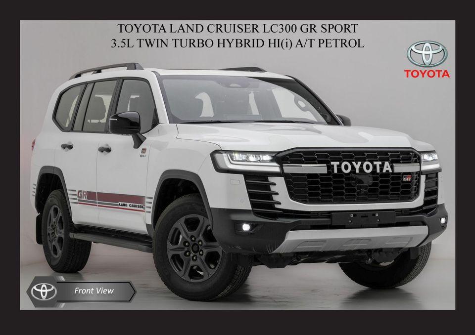 Toyota Land Cruiser #Am TOYOTA LAND CRUISER LC300 GR SPORT 3.5L TWIN TURBO HYBRID HI(i) A/T PTR Only Export