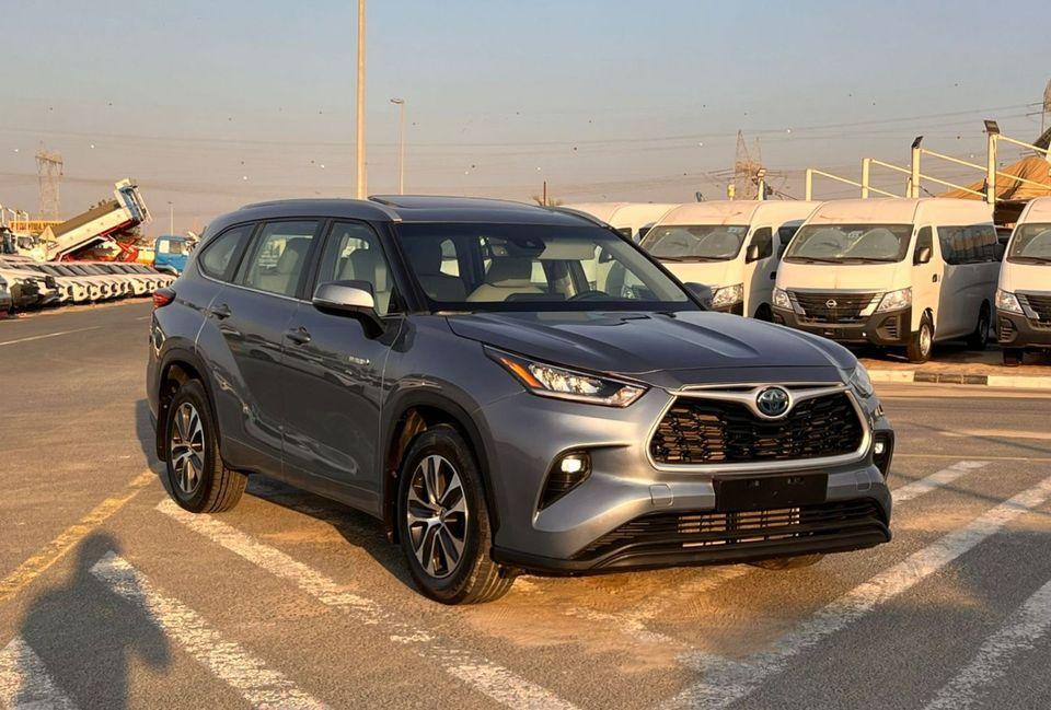 Toyota Highlander 2022 Toyota Highlander Hybrid GLE Full Option Gcc -2.5L V4 - Rear Camera & Sensor - Leather Seat - S