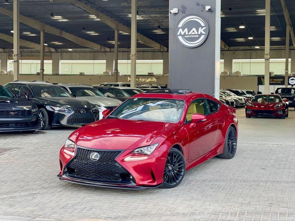 Lexus RC350 F Sport 3.5L 3.5L V6 / F-SPORT / ELECTRONIC CLUSTER / COOLING AND HEATING SEATS / MOUSE / BIG SCREEN