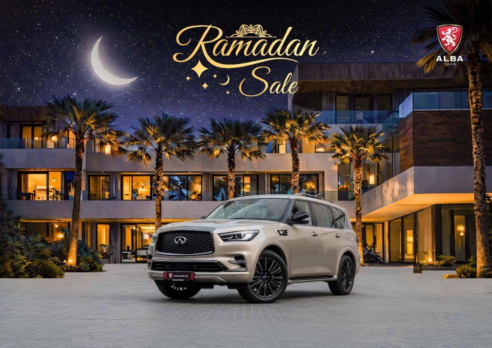 Infiniti QX80 QX80 Black Edition 4,700 P.M 0% Downpayment Infiniti Warranty Ramadan Offer!