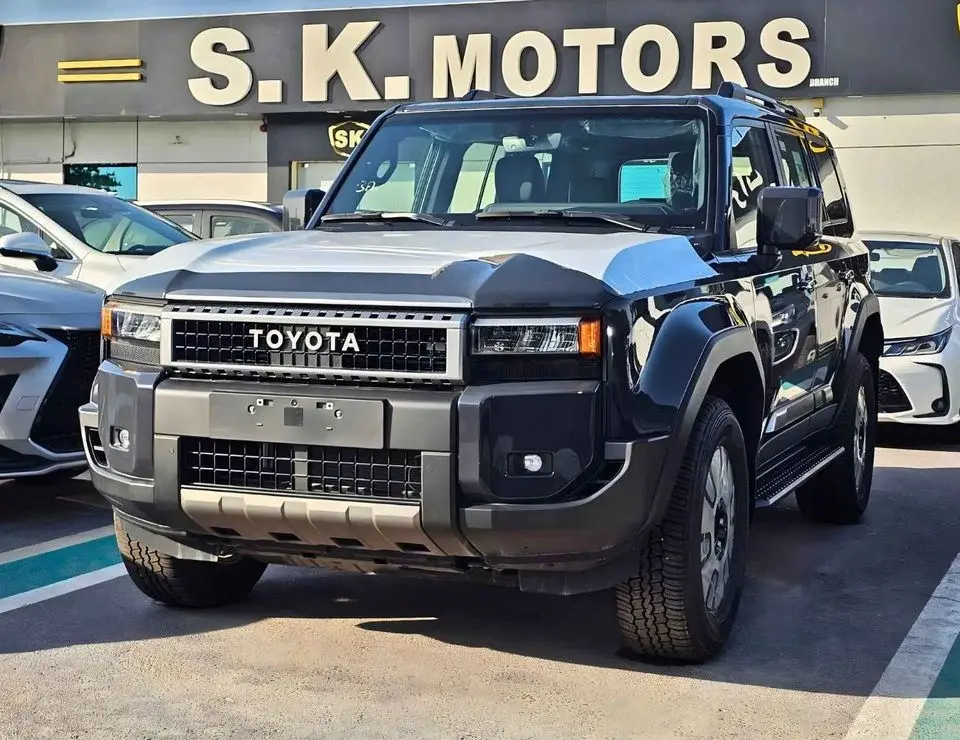 Toyota Prado ALL ROUNDER / 2.4L PETROL V4 / SUNROOF / DRIVER POWER SEAT / COOL BOX / MID OPTION (CODE # R2)