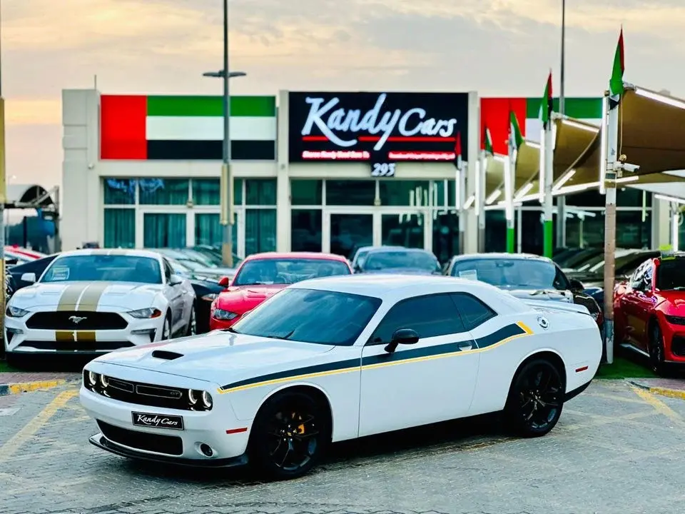 Dodge Challenger GT 3.6L Monthly 1300/- 0% DP Original Airbags Park Assist # 54388