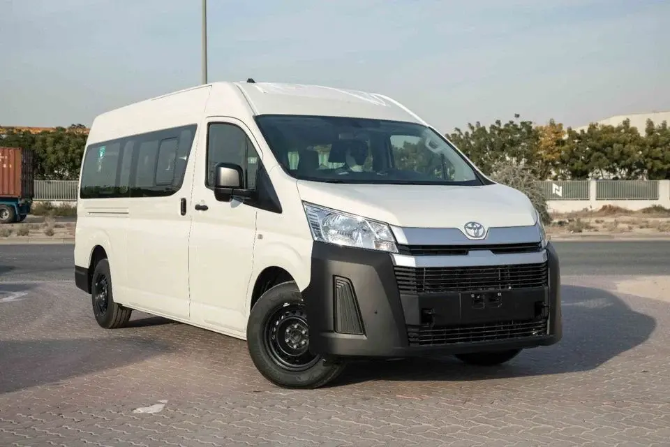 Toyota Hiace High Roof Manual 2.8L - White Inside Dark Grey Export Only