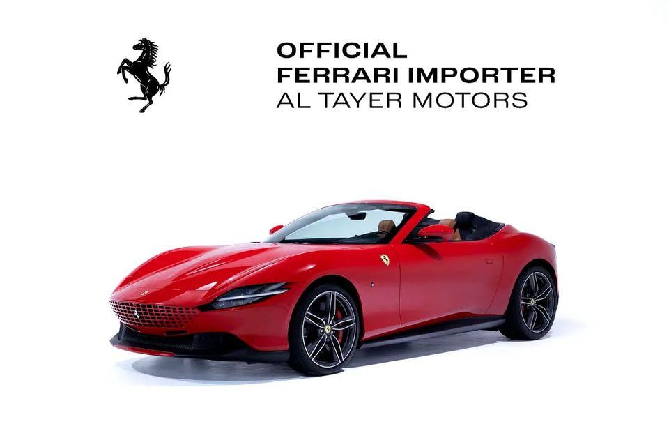 Ferrari Roma Spider – Delivery Mileage Red Exterior Cuoio Interior