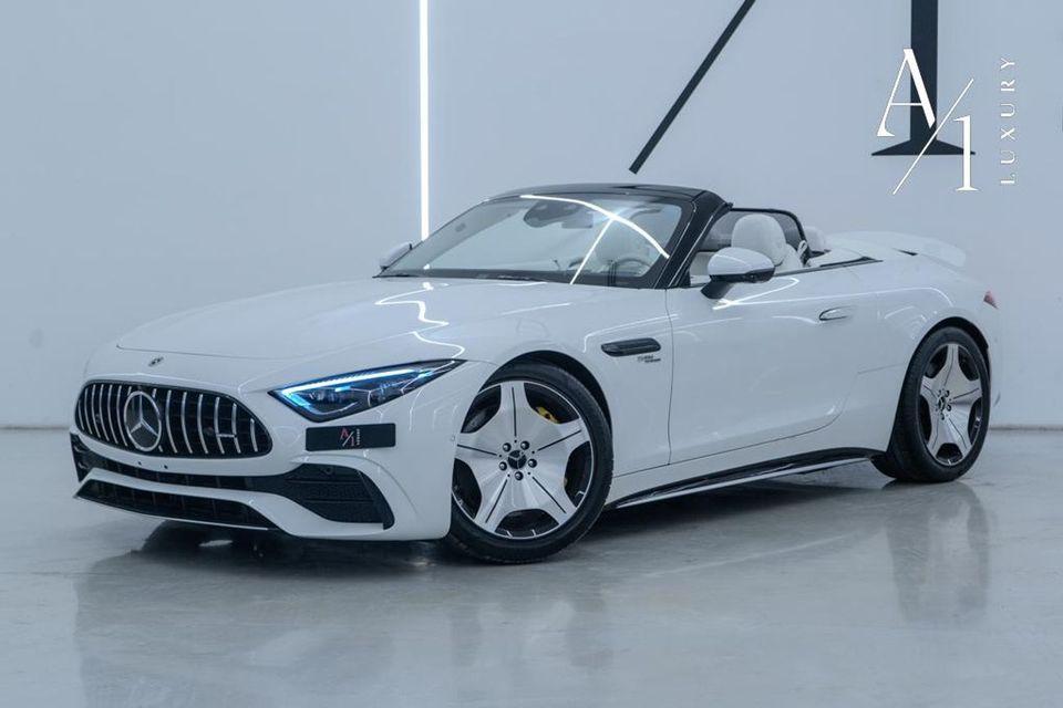 Mercedes-Benz SL 43 AMG STD 2023 Mercedes Benz SL43 AMG Roadster Maybach Edition, Warranty, Full Options, Very Low Kms