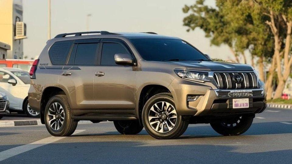 Toyota Prado 2020 RHD AUTOMATIC TRANSMISSION 2.8L DIESEL ENGINE INTERIOR ROOF MOUNTED LCD DISPLAY SUNRO Export only