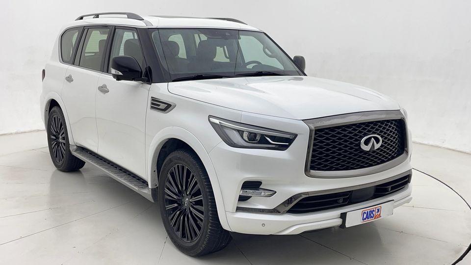 Infiniti QX80 Luxe 7st 5.6L 2023 LUXE AED 2421/Month 0 DP 30 Day Return Warranty Service History
