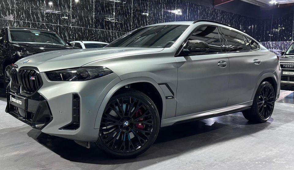 BMW X6 M60i 4.4 L,530hp,GCC,Low Mileage,Excellent,BMW Warranty & Service Till March 2030