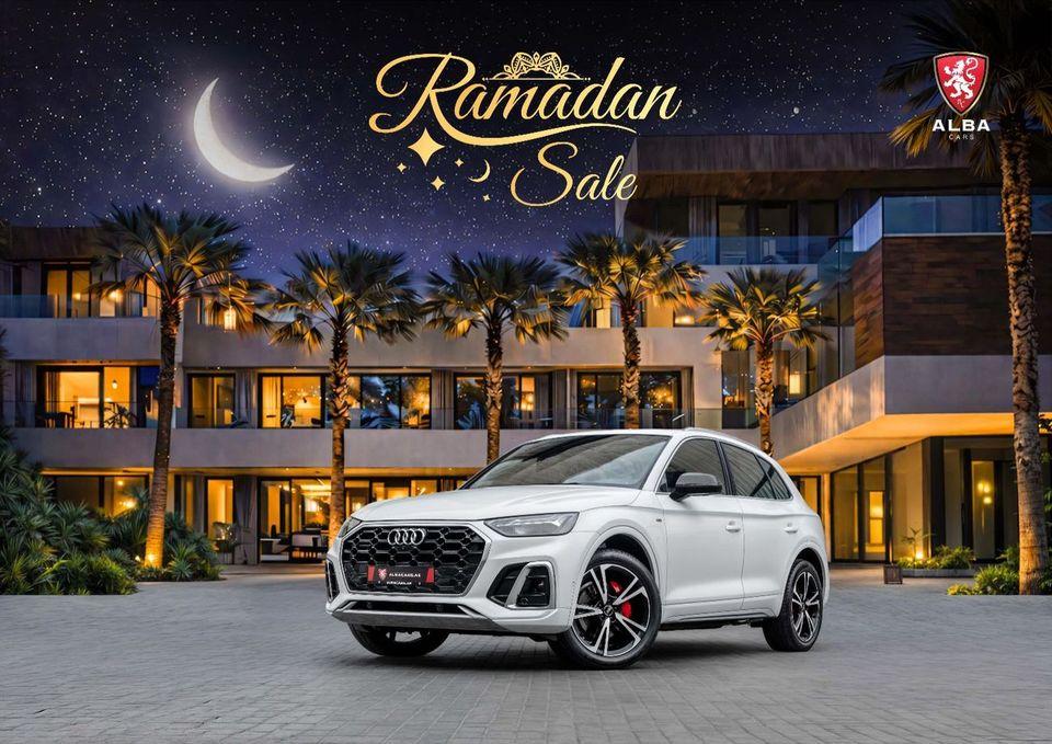 Audi Q5 Q5 S-Line 3,095 P.M 0% Downpayment UNDER WARRANTY! Ramadan Offer!